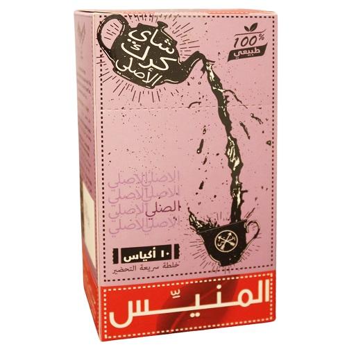 المنيس شاي كرك الاصلي 20جم 10اكياس