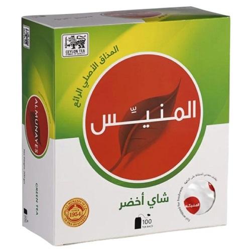 المنيس شاي اخضر سيلاني 2جم 100كيس
