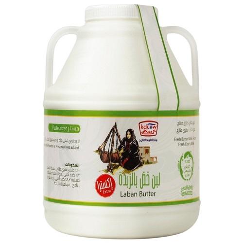 كي دي كاو لبن بالزبدة اكسترا كامل الدسم 2لتر