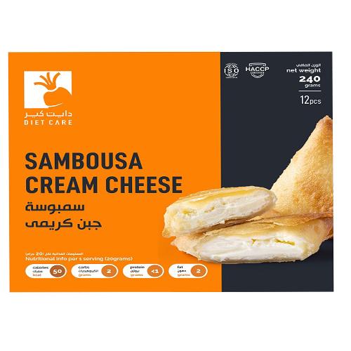دايت كير سمبوسة جبن كريمي 12حبة 240جم