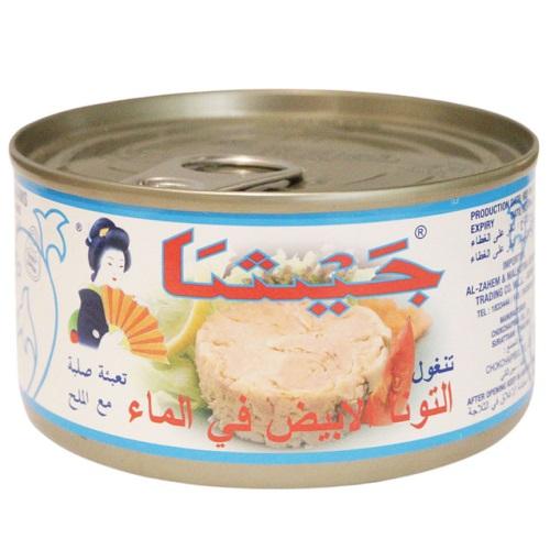جيشا لحم تونة ابيض في الماء 200جم