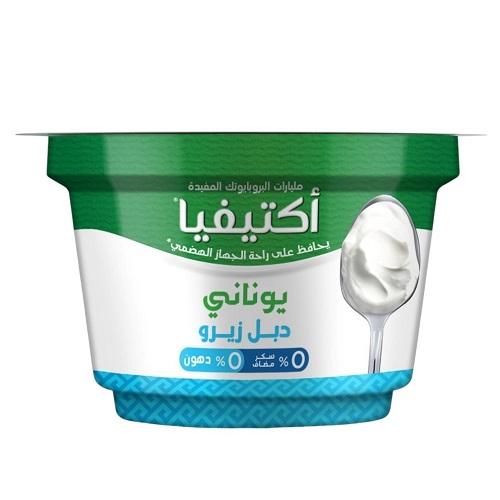 اكتيفيا زبادي يوناني دبل زيرو 150جم