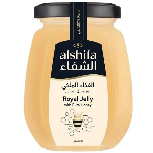 الشفاء عسل الغذاء الملكي 250جم