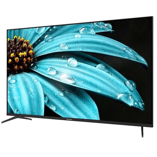 شارب تلفزيون اندرويد سمارت 55بوصة UHD 4K موديل رقم.4T-C55FJ1NX
