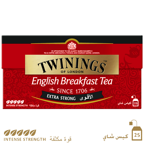 تويننجز شاي الفطور الانجليزي الاقوي 25كيس