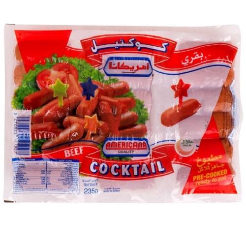 امريكانا لحم بقري كوكتيل 235جم