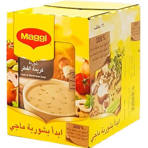 ماجي شوربة كريمة الفطر 68جم 12حبة