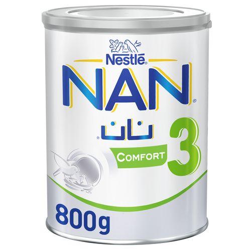 نان كمفورت 3 تركيبه حليب غذائية للنمو الصحي للرضع من 1الي3سنوات 800جم