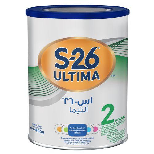 اس 26 التيما 2 تركيبة حليب للنمو الصحي للرضع من6الي12اشهر 400جم