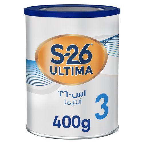 اس 26 التيما 3 تركيبة حليب للنمو الصحي للرضع من1الي3سنوات 400جم
