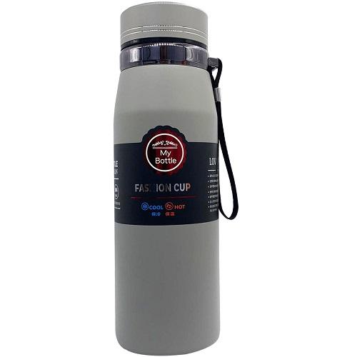 فاكوم مطارة ستانلس حراري رمادي موديل رقم.1568-5