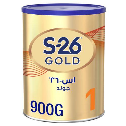 اس 26 جولد 1 تركيبة حليب لتعزيز النمو البدني والعقلي للرضع من الولادة الى6اشهر 900جم