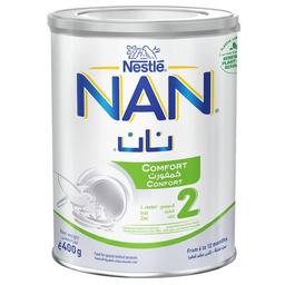 نان كمفورت 2 تركيبه حليب غذائية للنمو الصحي للرضع من 6الي12شهر 400جم