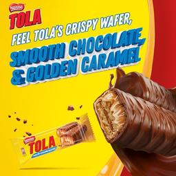 نستله تولا شوكولاتة ويفر مقرمش مغطى بالشوكولاتة الناعمة والكراميل الذهبي 31جم