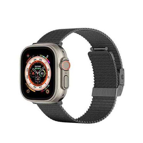 امايزينج ثينج تايتان سوار معدني لساعة ابل 49/45ملم اسود رقم.15539