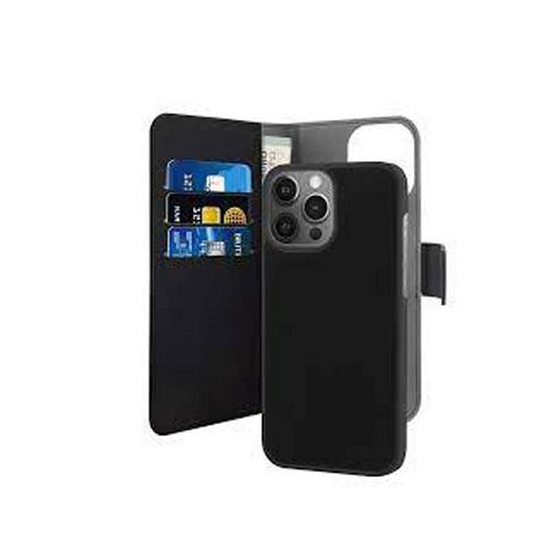 بورو حافظة مغناطيسية ايفون 13 برو 2 في1 اسود رقم.13116