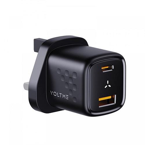 فولتمي شاحن حائط ريفو 30ديو 30واط اسود رقم.15659