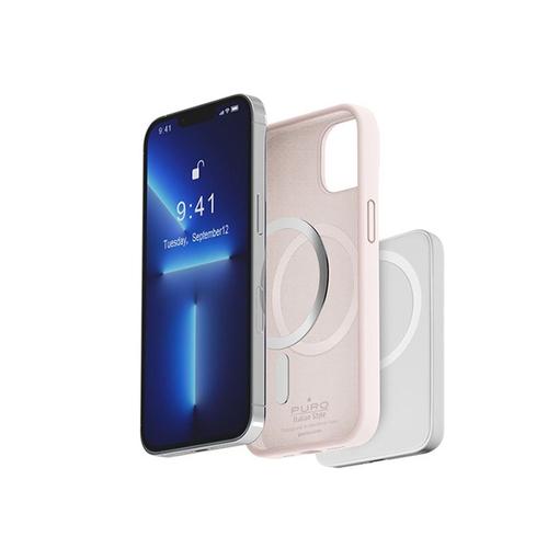 بورو ايكون ماج غطاء الحماية لهاتف ايفون 14 برو ماكس وردي رقم.14056