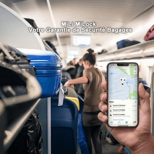 ميلي مي لوك قفل الامتعة المضاد للسرقة اسود موديل رقم.HD-P16-L