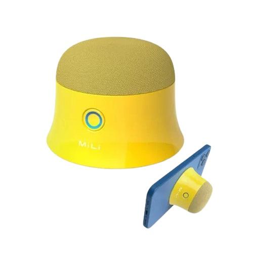 ميلي ماج ساوند ميت مكبر صوت بلوتوث ميني ماج سيف اصفر موديل رقم.HD-M12-Y