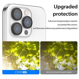 اراري واقي عدسة الكاميرا بقاعده معدنية ايفون 15 برو و 15 برو ماكس شفاف موديل رقم.IP23P-MRCSUB-CL