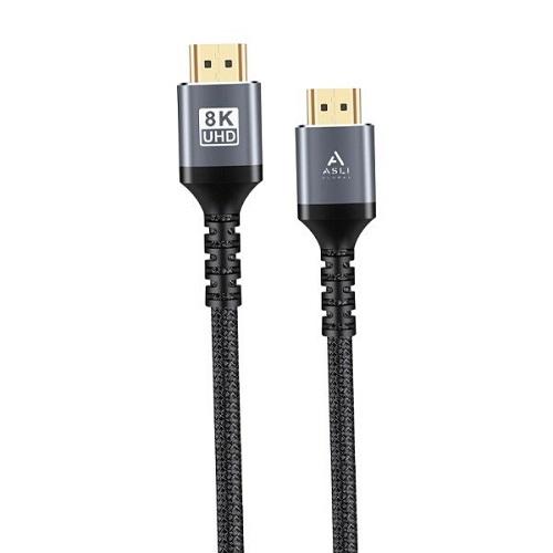 اسلي جلوبال سوبرستريم HD بلس كيبل لتوصيل HDMI الي HDMI بدقه 8K UHD بطول 1.5متر موديل رقم.MS8K2