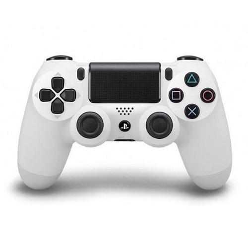 دوال شوك 4 وحدة تحكم لاسلكية لجهاز بلاي ستيشن 4 ابيض موديل رقم.DUALSHOCK4 W