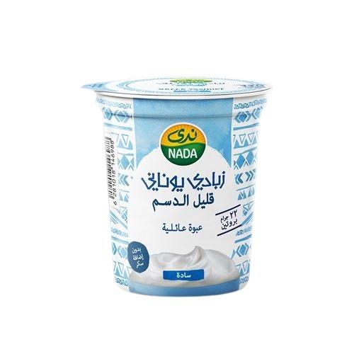 ندى زبادى يونانى سادة قليل الدسم 360جم