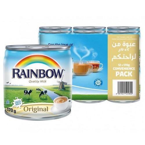 ابو قوس حليب مبخر اصلي 170جم 12حبة