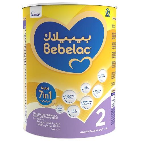 بيبيلاك 2 تركيبة حليب لتعزيز النمو الصحي للرضع من6الي12اشهر 400جم