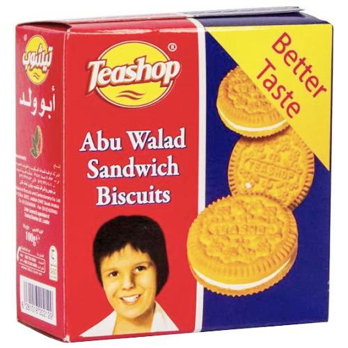 ابو ولد بسكويت بكريمة الفانيليا 90جم