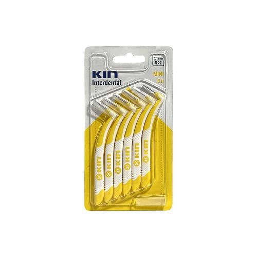 كين فرشاة بين الاسنان صغيرة 1.1ملم 6قطع