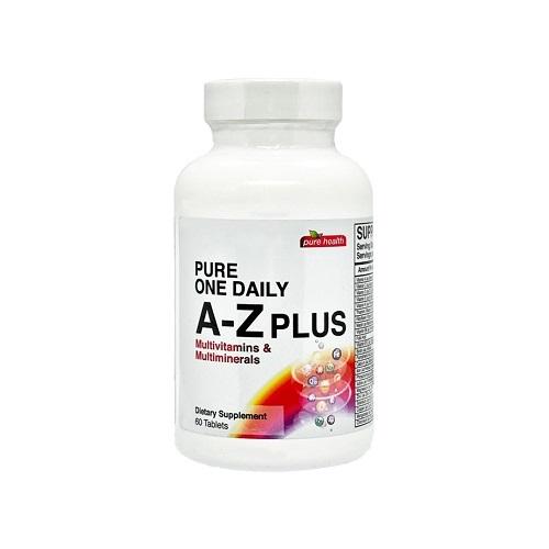 بيور هيلث بيور وان ديلي ايه تو زد بلس فيتامينات متعددة ومعادن متعددة مكمل غذائي 60قرص