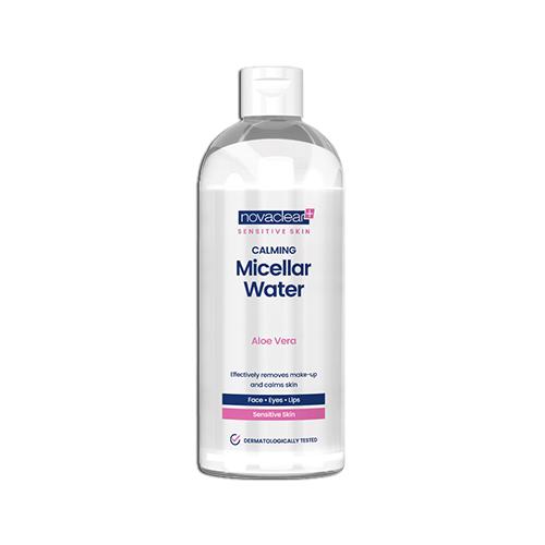 نوفاكلير+ ماء ميسيلار مهدئ للبشرة الحساسه بالصبار 400مل