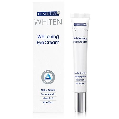 نوفاكلير+ وايتن كريم تفتيح محيط العين بخلاصة الصبار وفيتامين سي 15مل