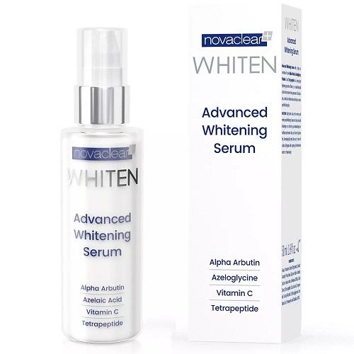 نوفاكلير+ وايتن ادفانس سيروم تبييض بفيتامين سي 50مل