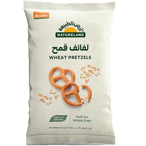 ارض الطبيعة لفائف قمح عضوي 125جم