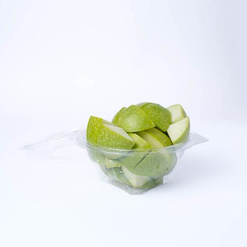 قطع تفاح اخضر