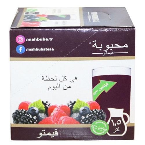 محبوبة مسحوق شراب الفيمتو 9جم 24حبة