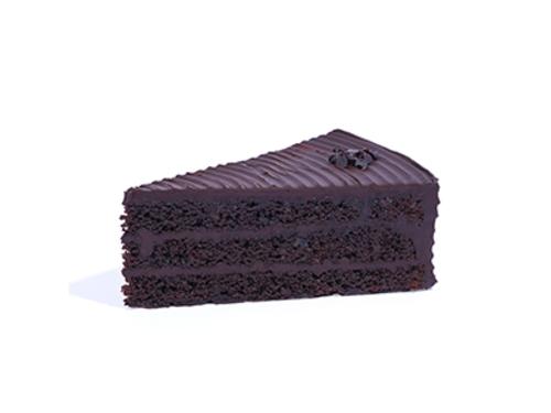 دارك شوكليت كيك سلايز