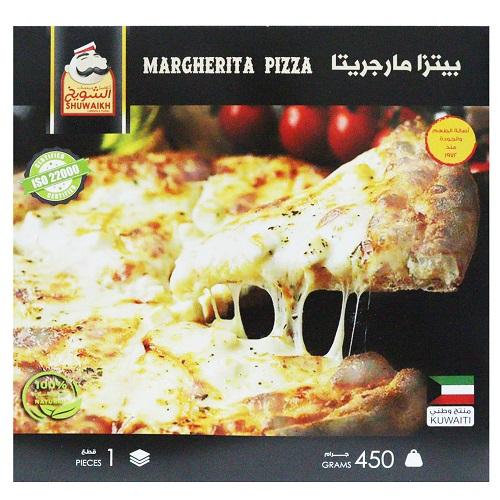 معجنات الشويخ بيتزا مارجريتا 450جم