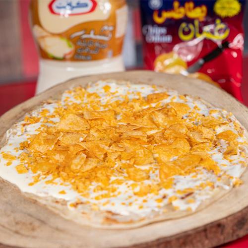 جباتي شيبس وجبن 