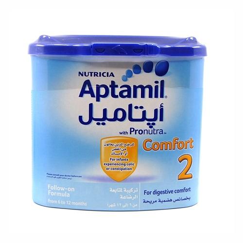 ابتاميل كومفورت 2 حليب لمتابعة الرضاعة بخصائص هضمية مريحة من6الى12شهر 400جم