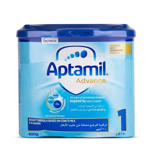 ابتاميل ادفانس 1 حليب للرضع من0الي6اشهر 400جم
