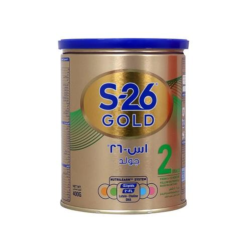 اس-26 جولد 2 حليب متابعة للاطفال من 6 الي 12شهر 400جم