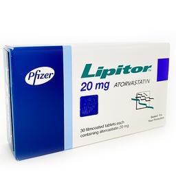 ليبيتور 20مجم لعلاج ارتفاع مستويات الكوليسترول والدهون الثلاثية 30قرص مغلف