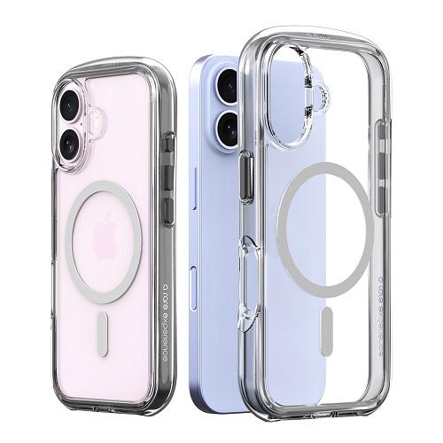 اراري دوبل ايرغطاء حماية ماجسيف لايفون16 رمادي فاتح موديل رقم.IP24-DUPAI-GR