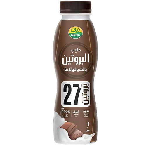 ندى حليب بروتين قليل الدسم بنكهة الشوكولاتة 320مل