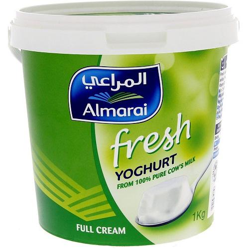 المراعي زبادى طازج كامل الدسم 1كجم