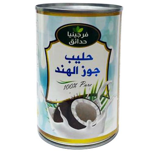 حدائق فرجينيا حليب جوز الهند 400مل